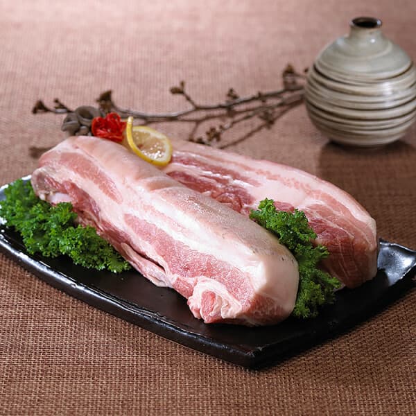 제주 흑돼지 삼겹살 600g